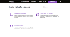 Desktop Screenshot of economicguiden.dk