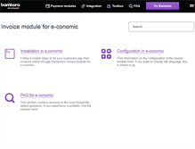 Tablet Screenshot of economicguiden.dk